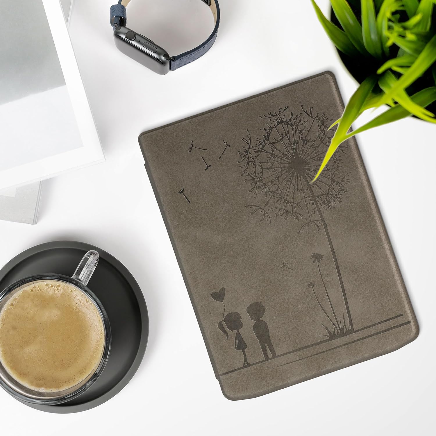 Pouzdro KW Mobile - Dandelion Love - KW6164402 - pro Pocketbook 743G InkPad 4 / 743K3 Color 3 / 743C Color 2