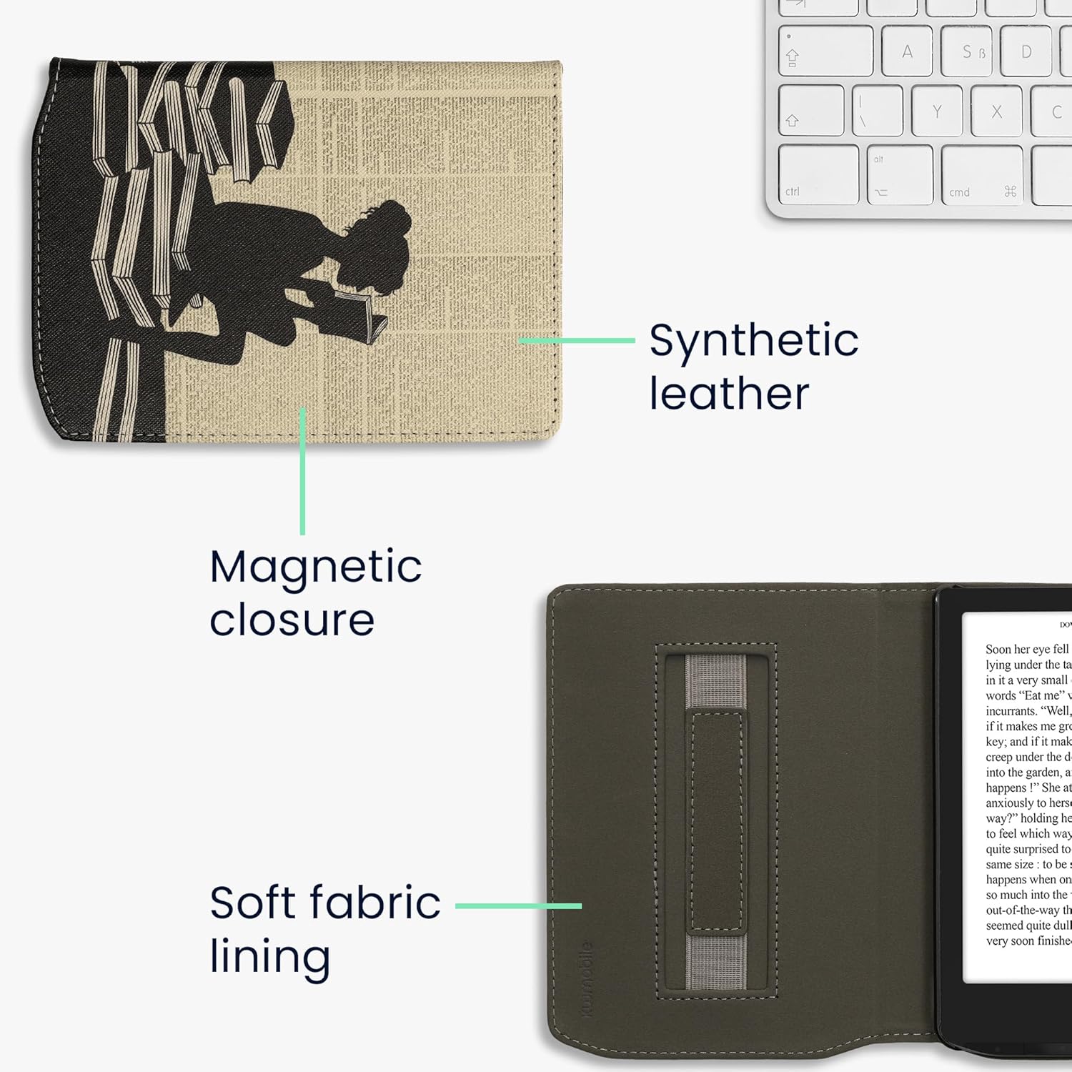 KW Mobile Girl And Books pro Pocketbook 629/634