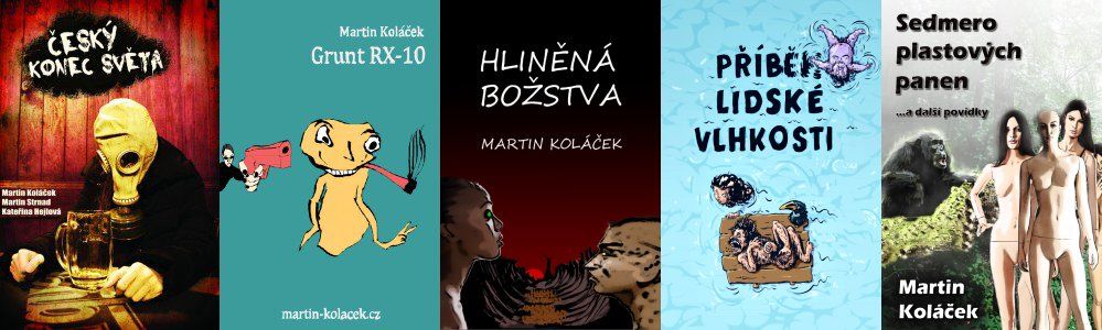 Výběr knih Martina Koláčka