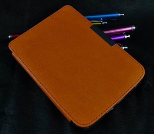 Pocketbook 515 Mini Durable Lock EB04 hnědé - pouzdro, magnet