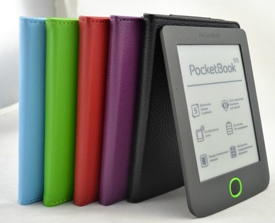 Pocketbook 515 Mini FORTRESS FT137 světle modré pouzdro - magnet