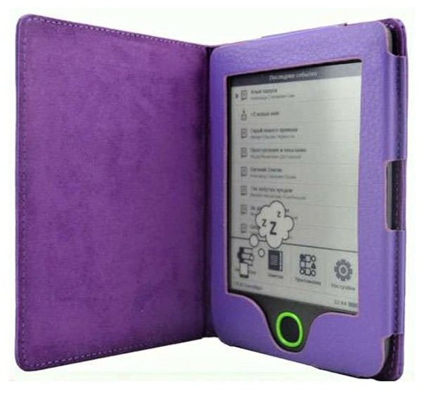 Pocketbook 515 Mini FORTRESS FT136 fialové pouzdro - magnet