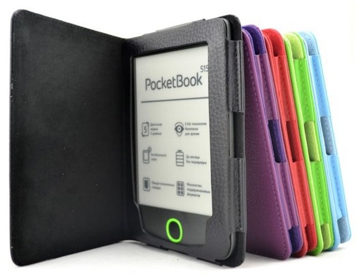 Pocketbook 515 Mini FORTRESS FT136 fialové pouzdro - magnet