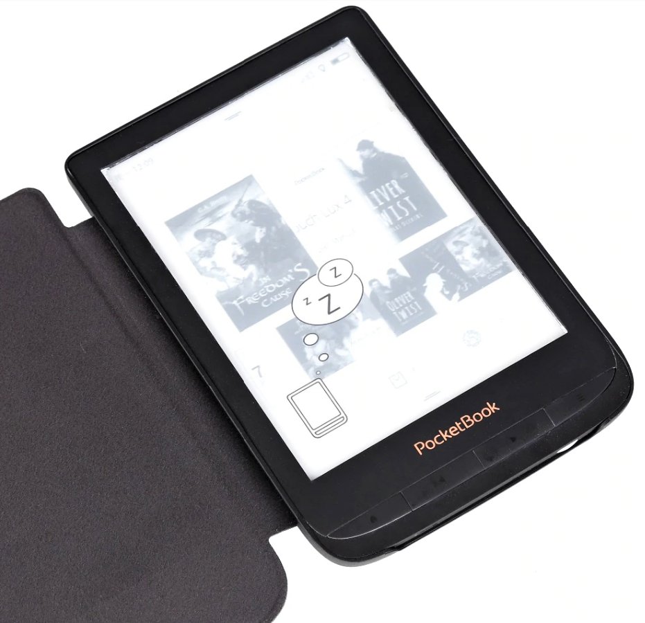 Durable Lock DL1242 - pouzdro pro Pocketbook 616 / 617 / 618 / 627 / 628 / 632 / 633 - černé