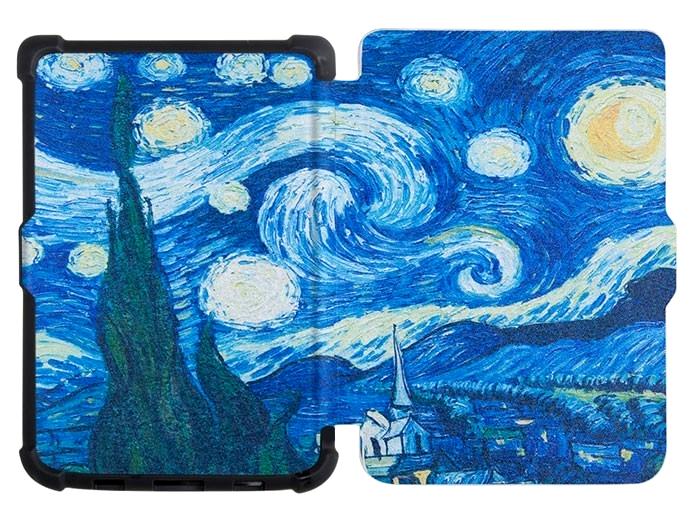 Pouzdro Durable Lock PB-08 pro Pocketbook 616 / 617 / 618 / 627 / 628 / 632 / 633 - Gogh