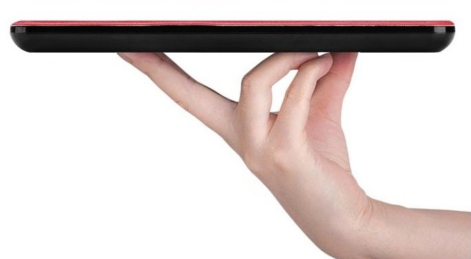 Pocketbook HPUC-632-R-F Shell RED flowers pro Pocketbook 616 / 627 / 628 / 632 / 633 pouzdro