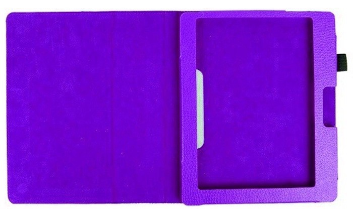 Pocketbook 801 / 840 FORTRESS FT152 fialové pouzdro - magnet