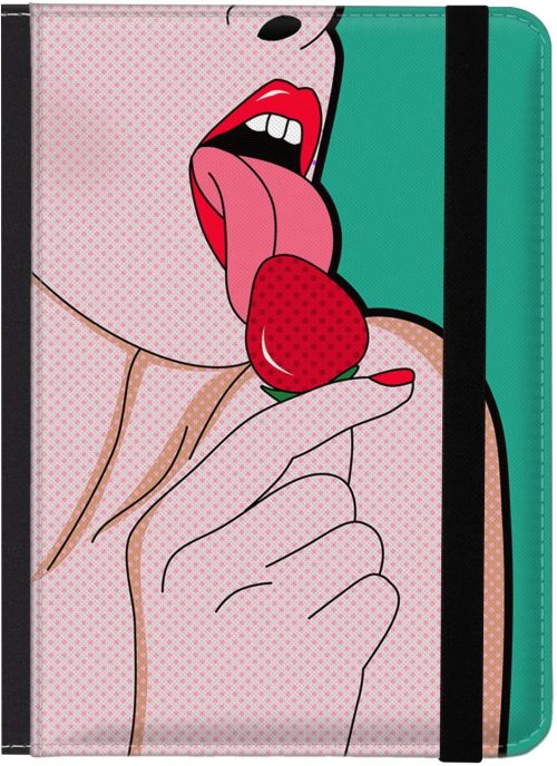 Caseable C10-FS univerzální pouzdro pro čtečky knih - motiv Face Strawberrry