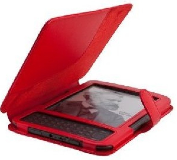 Amazon Kindle 3 Keyboard FORTRESS FT122 červené pouzdro