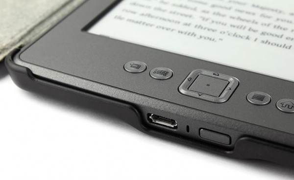 Amazon Kindle 4,5 Hard Back HAB01 - Durable Lock, černé, bez stojánku