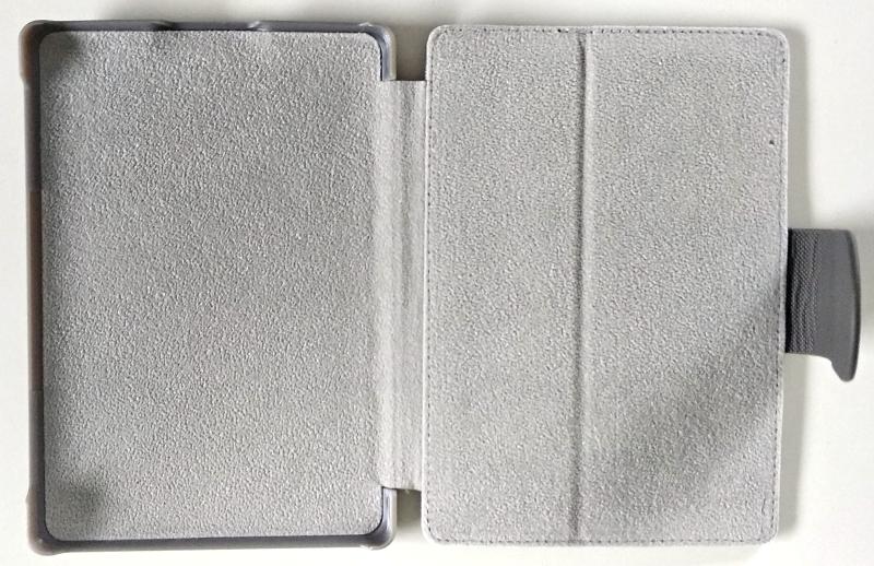 Amazon Kindle 4,5 Hard Back HAB08 - Durable Lock, šedé, stojánek