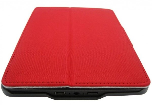 Amazon Kindle 4,5 Hard Back HAB04 - Durable Lock, červené, stojánek