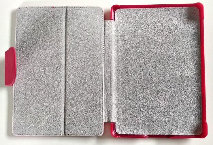 Amazon Kindle 4,5 Hard Back HAB04 - Durable Lock, červené, stojánek