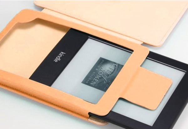 Amazon Kindle 6 FORTRESS FT157 zlaté pouzdro - magnet, kapsa