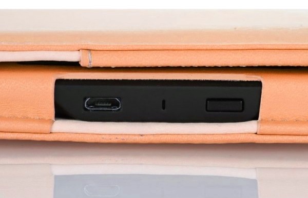 Amazon Kindle 6 FORTRESS FT157 zlaté pouzdro - magnet, kapsa