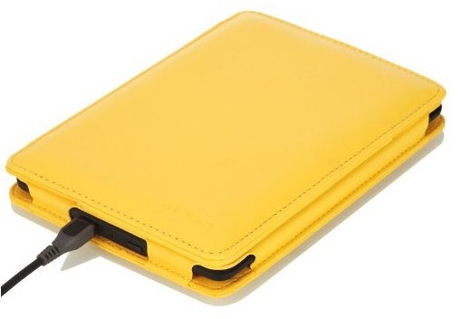 Amazon Kindle 6 FORTRESS FT156 žluté pouzdro - magnet, kapsa