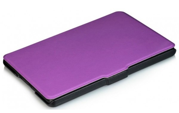 Obal na čtečku Kindle 8 - Durable Lock DL403 - fialové, magnetické zavírání, AutoSleep