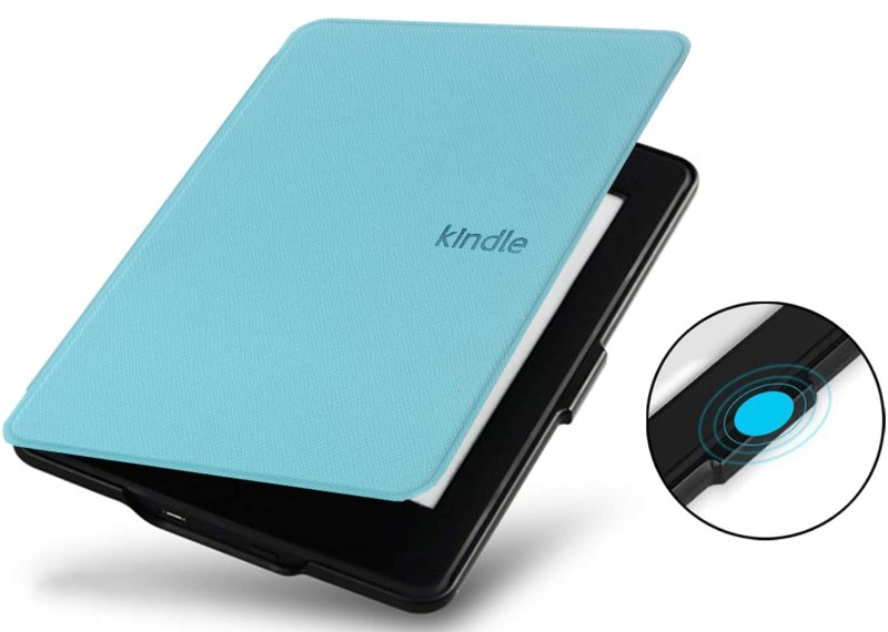 Durable Lock DL-1263 - obal na čtečku Kindle Paperwhite 4 (2018) - světle modré