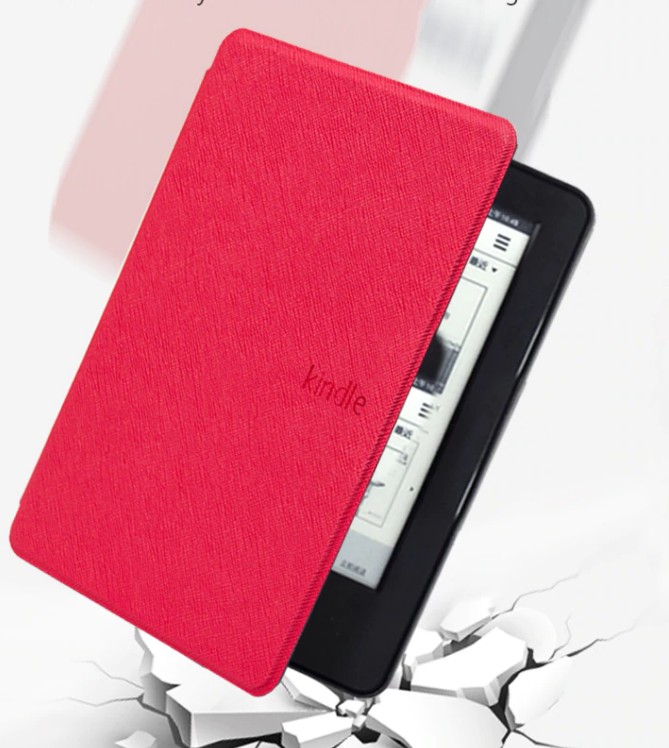 Durable Lock DL-1267 - obal na čtečku Kindle Paperwhite 4 (2018) - červené