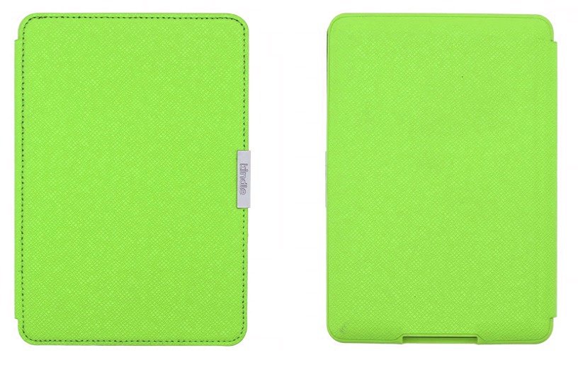Obal na čtečku Kindle Paperwhite 1, 2, 3 CA06 zelené - Original (PU kůže)