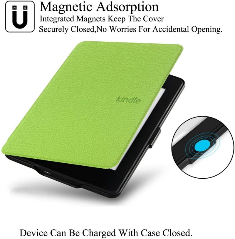 Obal Durable Lock na Kindle Paperwhite 1/2/3 - zelený
