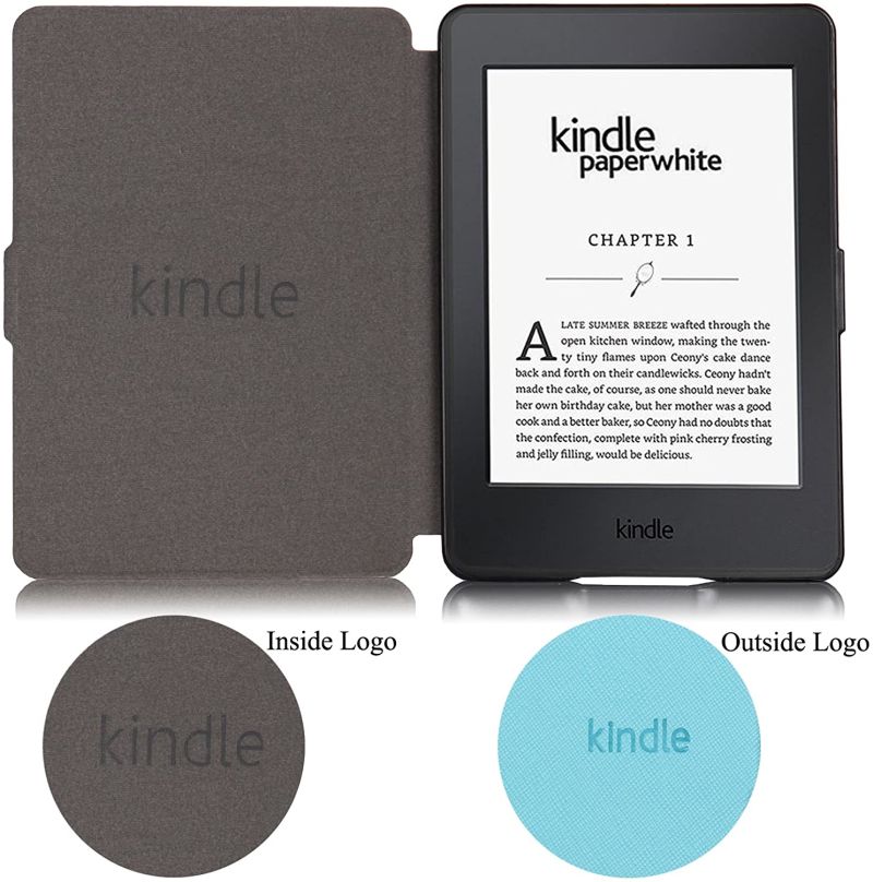 Obal Durable Lock na Kindle Paperwhite 1/2/3 - světle modrý