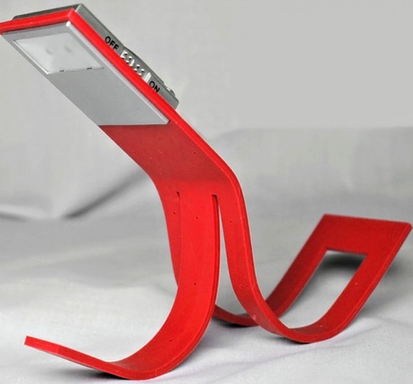 Atmoog AL-02 - LED lampička ohebná, pro všechny čtečky - červená