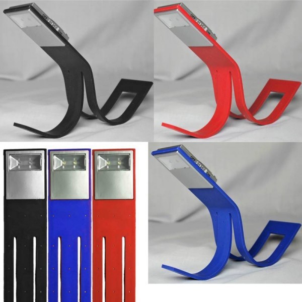 Atmoog AL-02 - LED lampička ohebná, pro všechny čtečky - červená