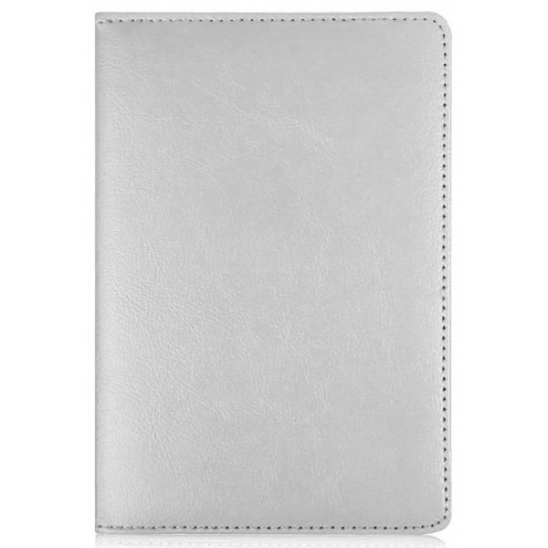 Univerzální pouzdro pro čtečky knih a tablety, velikost 6-8" - Atmoog AKC01 - univerzální otočné pouzdro se stojánkem - bílé