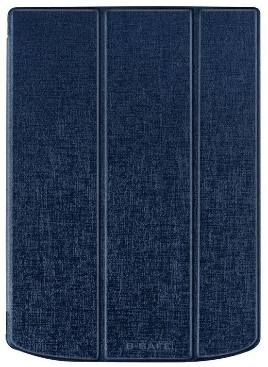 Obal na čtečku Pocketbook InkPad X 1040 - B-SAFE 1325 - modré, magnetické zavírání, stojánek, AutoSleep