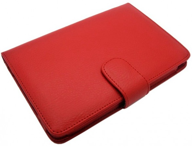 Obal na čtečku Pocketbook 614 / 615 / 622 / 623 / 624 / 625 / 626 / 631 / 640 / 641 - FORTRESS FT140, červené, magnet