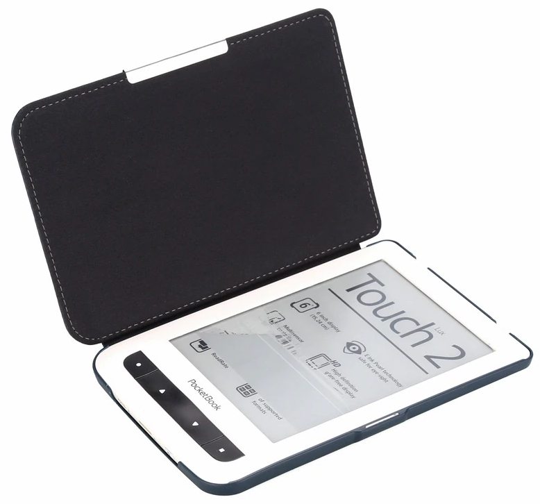 Obal na čtečku Pocketbook 614 / 615 / 624 / 625 / 626 - Durable Lock, tmavě modré, magnet