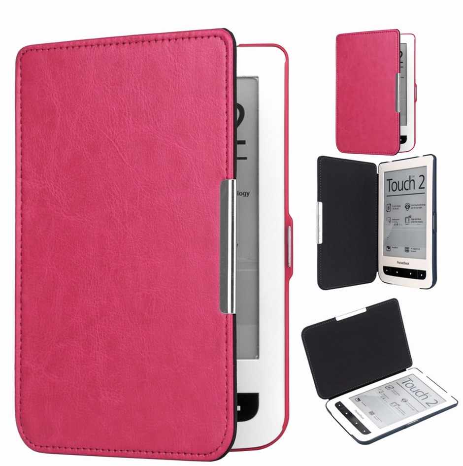 Obal na čtečku Pocketbook 614 / 615 / 624 / 625 / 626 - Durable Lock, tmavě růžové, magnet