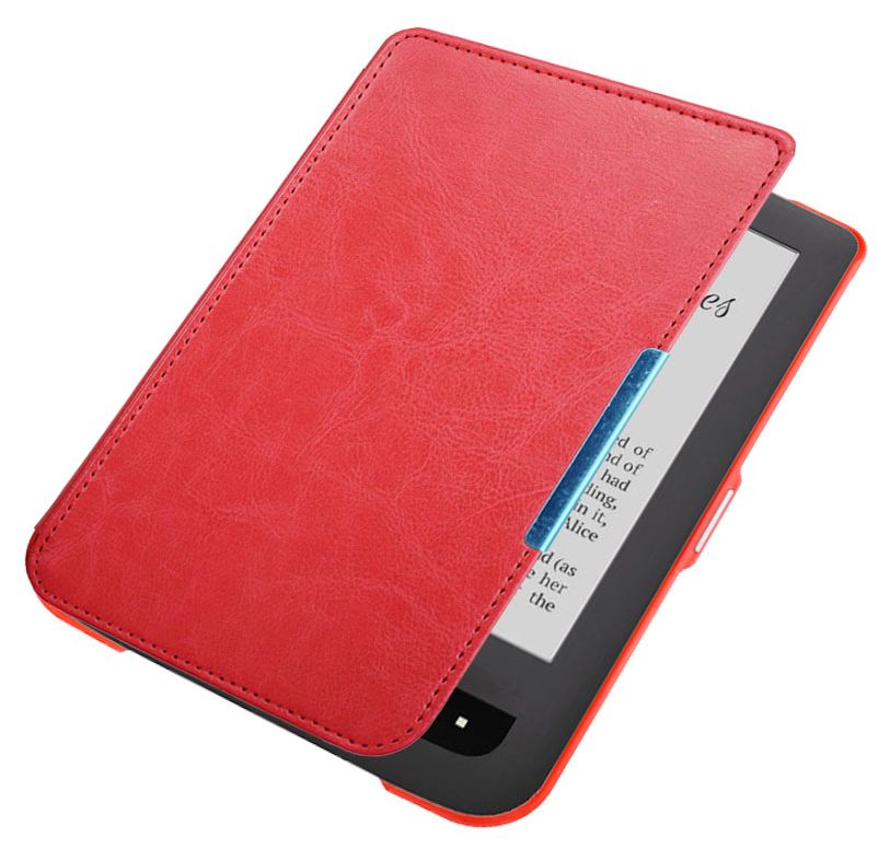 Obal na čtečku Pocketbook 614 / 615 / 624 / 625 / 626 - Durable Lock, červené, magnet