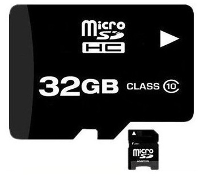 MicroSD karta 32GB - microSDHC Class 10 32GB PCMK16G - Paměťová karta, Class 10, 32GB, adaptér zdarma