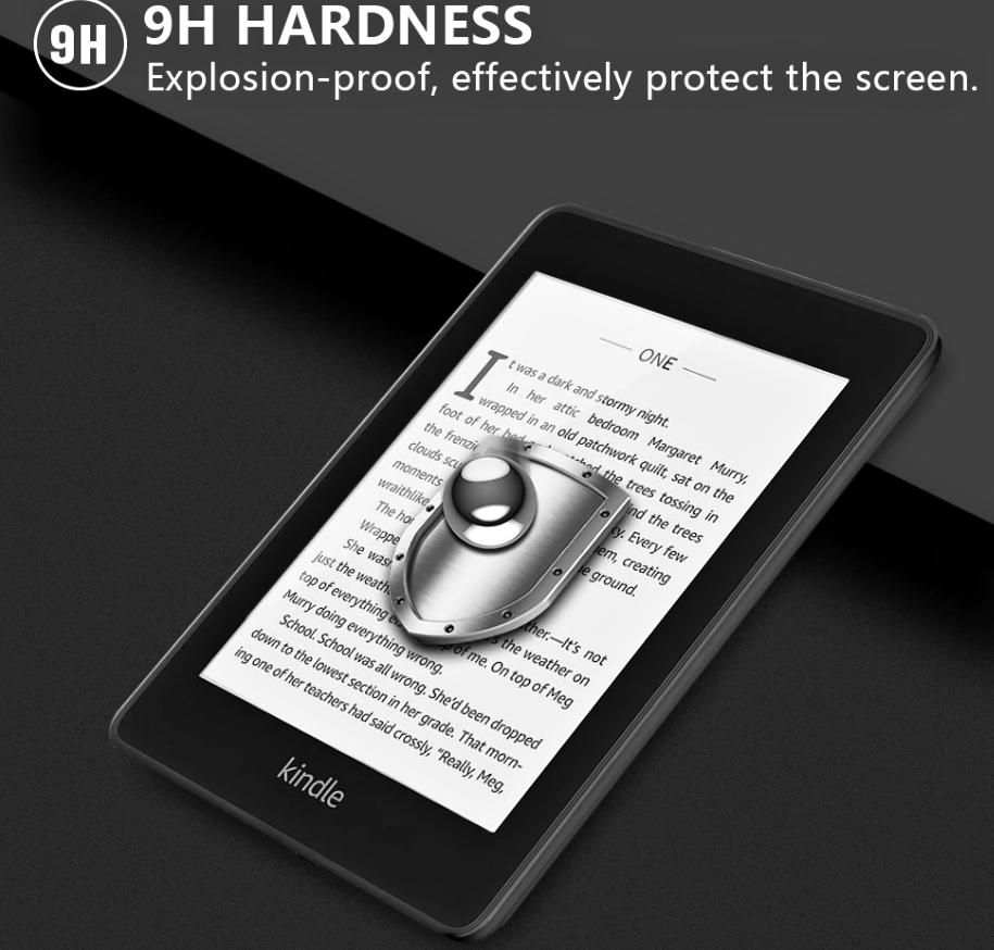 Ochranné sklo na čtečky - SAFE-GLASS G6 - Screen Protector, ochrana 9H, displej 6", pro čtečky knih