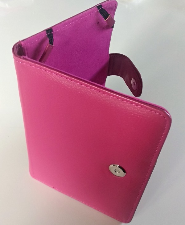 Univerzální pouzdro pro čtečky knih - Fortress FT164 Universal - pouzdro univerzální pro všechny čtečky knih - vínové, magnet