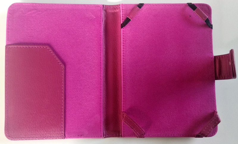 Univerzální pouzdro pro čtečky knih - Fortress FT164 Universal - pouzdro univerzální pro všechny čtečky knih - vínové, magnet