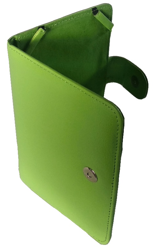 Univerzální pouzdro pro čtečky knih - Fortress FT165 Universal - pouzdro univerzální pro všechny čtečky knih - zelené, magnet