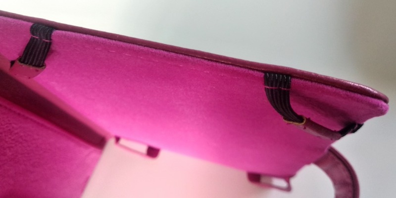 Univerzální pouzdro pro čtečky knih - Fortress FT163 Universal - pouzdro univerzální pro všechny čtečky knih - tmavě růžové, magnet