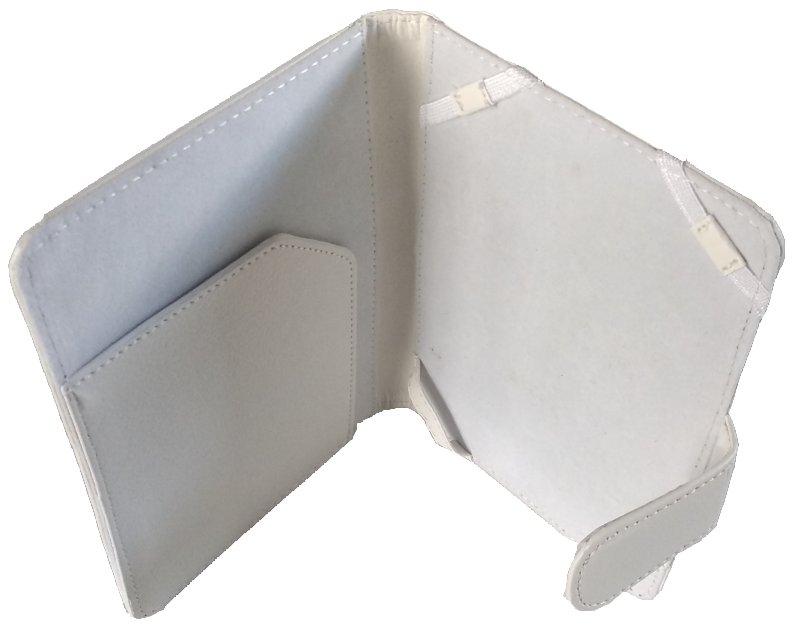 Univerzální pouzdro pro čtečky knih - Fortress FT160 Universal - pouzdro univerzální pro všechny čtečky knih - bílé, magnet