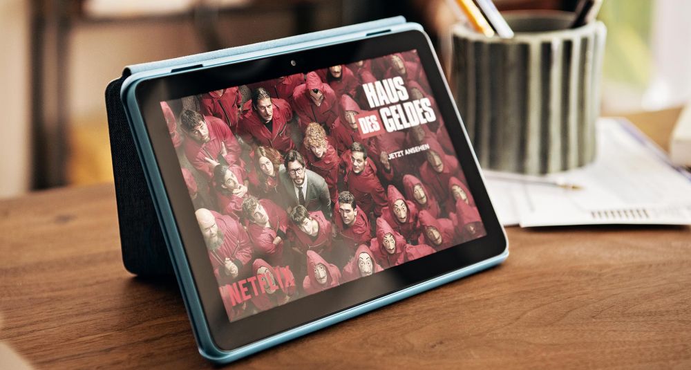 Amazon Kindle Fire HD 10 - 32 GB, WiFi, Bluetooth, IPS displej, černý