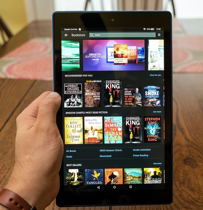 Amazon Kindle Fire HD 10 - 32 GB, WiFi, Bluetooth, IPS displej, černý