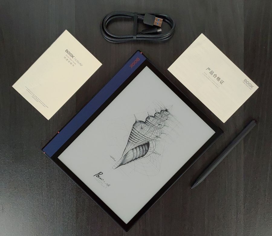 Onyx Boox Note Air - 32 GB, WiFi, 10,3", BT, audio, android, černý, Wacom stylus