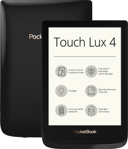 PocketBook 627 Touch Lux 4 - 8GB, WiFi, černý