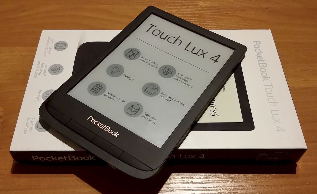 PocketBook 627 Touch Lux 4 - 8GB, WiFi, černý