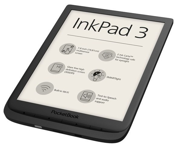 PocketBook 740 InkPad 3 - černý, 8GB, WiFi, 7,8" displej