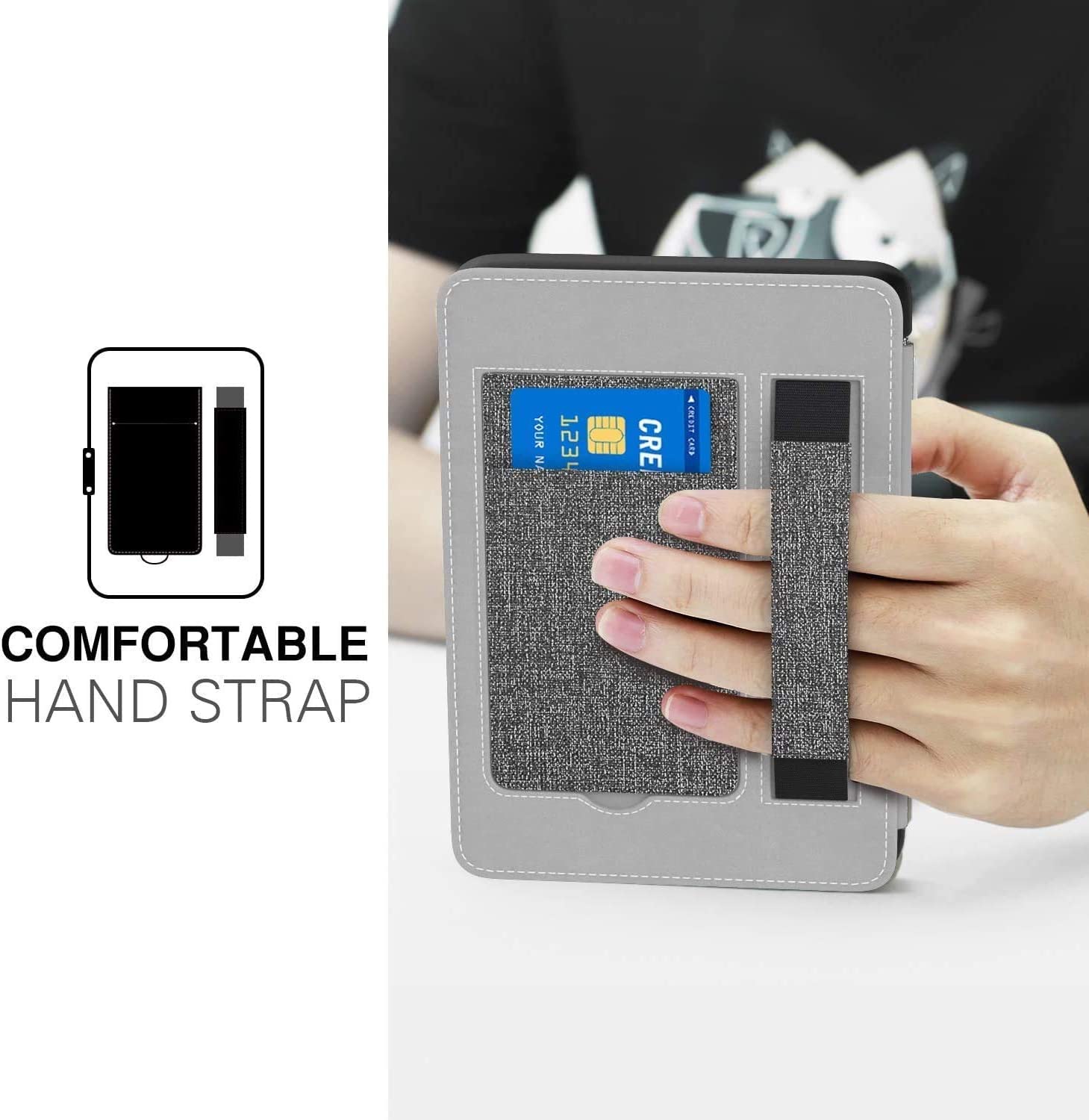 Pouzdro Benello SK-12 na Amazon Kindle Touch / 6 / 8 / 2019 / 2020 - zlaté (Gold)