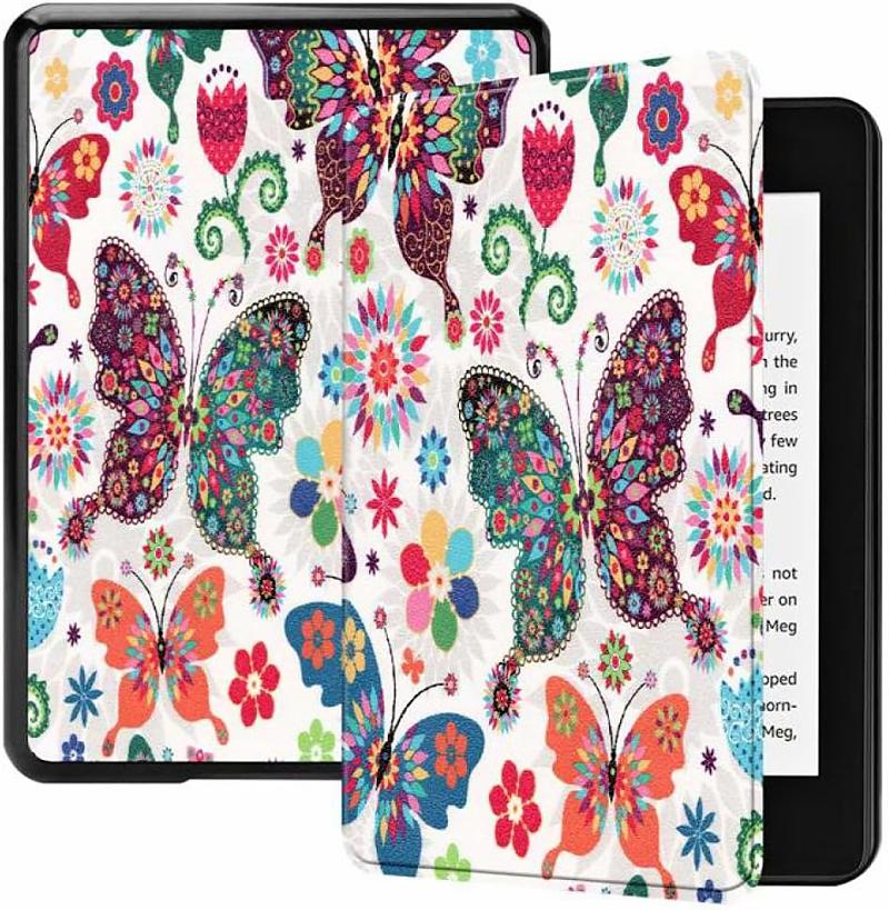 Pouzdro Durable Lock K22-19 pro Amazon Kindle 2022 (11. gen) - Butterflies