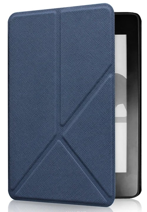 Origami Durable Lock OR53 - pouzdro pro Amazon Kindle Paperwhite 5, magnet, stojánek - tmavě modré